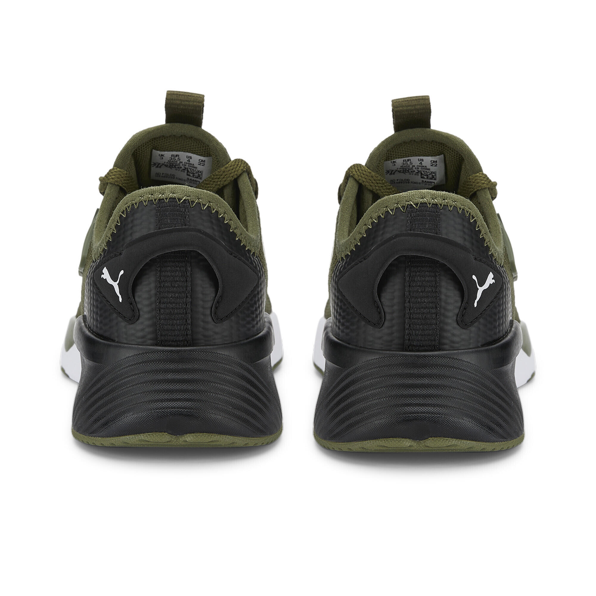 Baskets Retaliate 2 enfant et adolescent PUMA Dark Green Moss Black 2/7