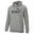 Felpa con cappuccio Essentials Big Logo da uomo PUMA Medium Gray Heather