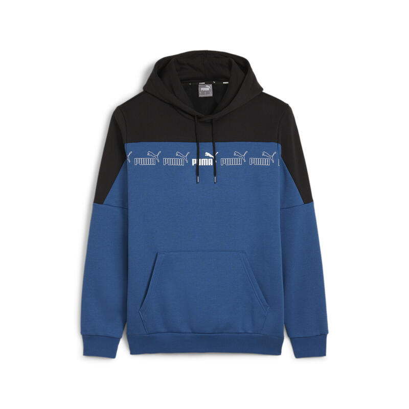 Around the Block hoodie voor heren PUMA Lake Blue Black