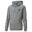 Felpa con zip integrale Essentials Tape da ragazzo PUMA Medium Gray Heather