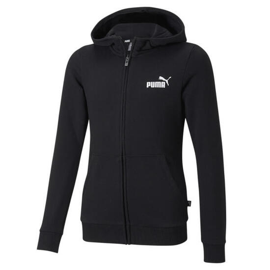 PUMA BLUZA DRESOWA ROZPINANA Z KAPTUREM 164