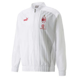 Veste d’avant-match A.C. Milan PUMA White Tango Red