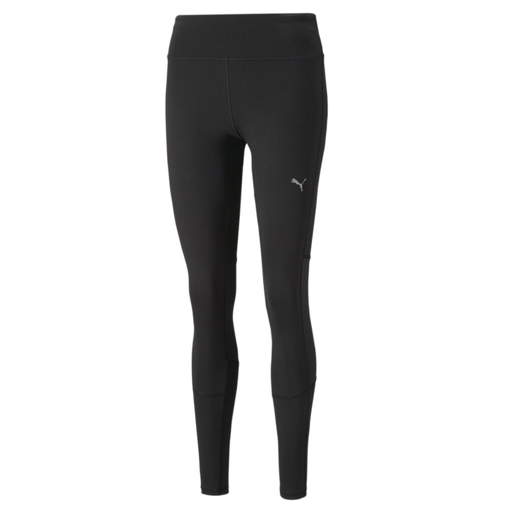 PUMA Womens Run Favourite Regular Rise Long Running Leggings - Black