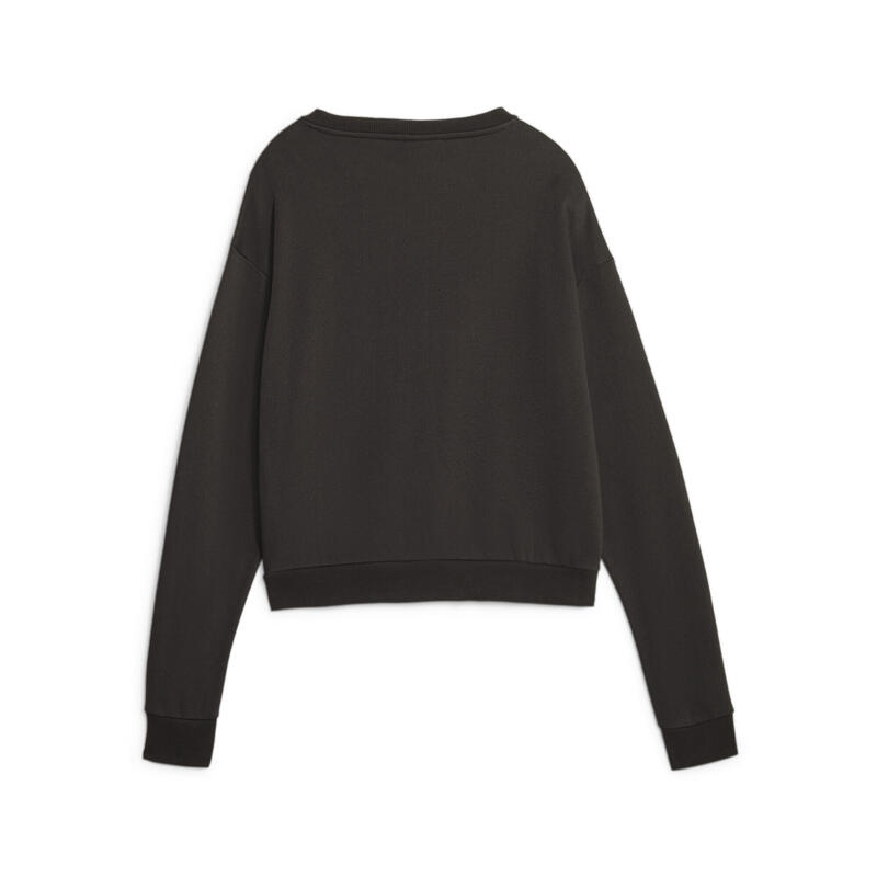 ESS+ sweatshirt voor dames PUMA Black