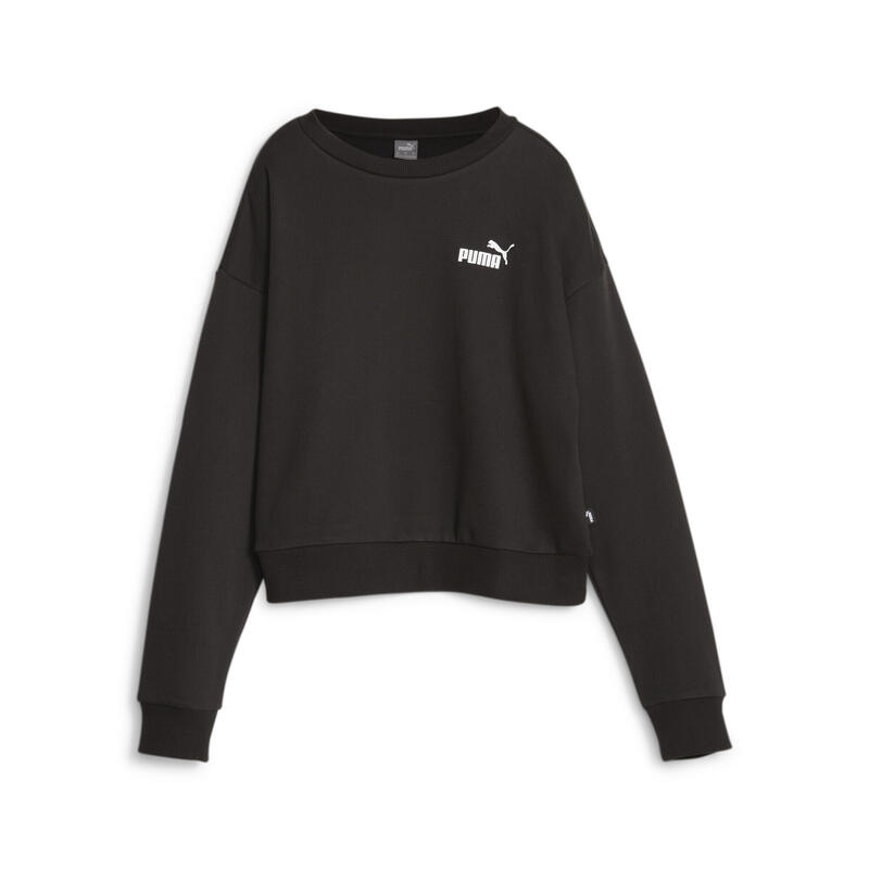 ESS+ sweatshirt voor dames PUMA Black