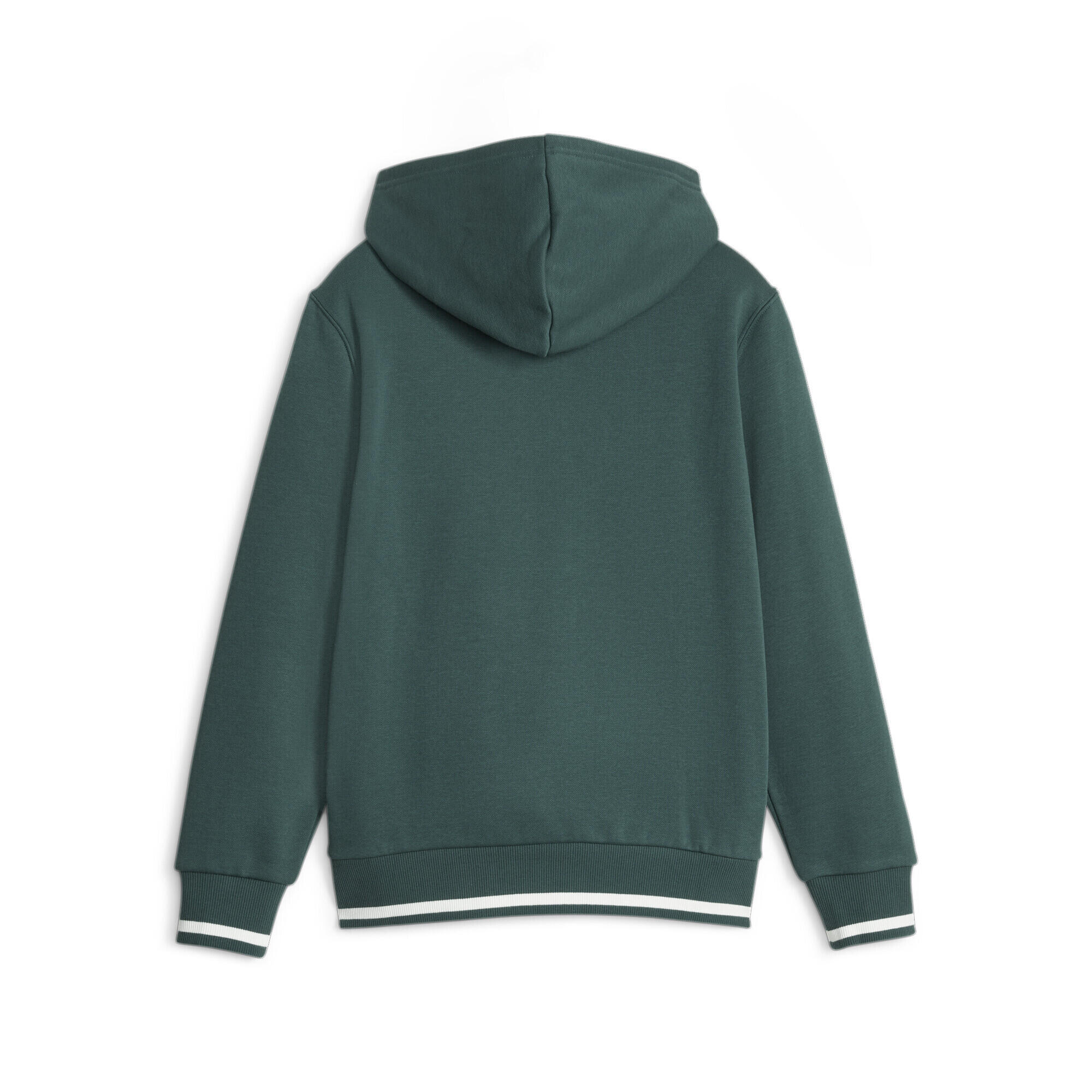 Felpa con cappuccio PUMA SQUAD da ragazza PUMA Malachite Green 5/5