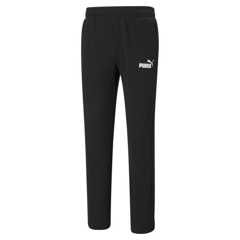 Pantaloni con logo Essentials uomo PUMA Black