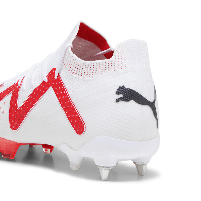 FUTURE ULTIMATE MxSG Fußballschuhe Herren PUMA White Black Fire Orchid Red