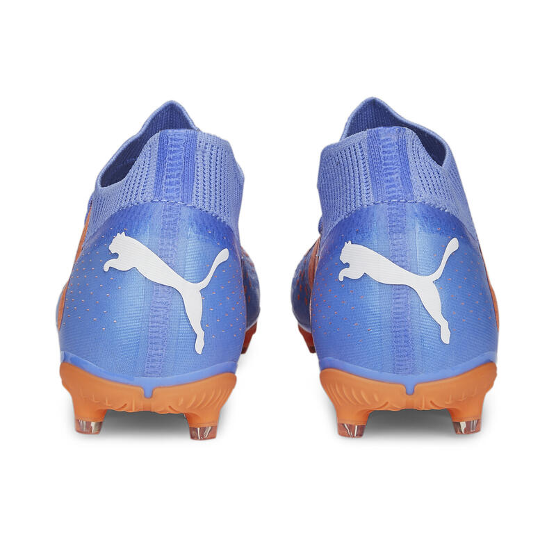 Botas de fútbol Mujer FUTURE Match FG/AG PUMA Blue Glimmer White Ultra Orange