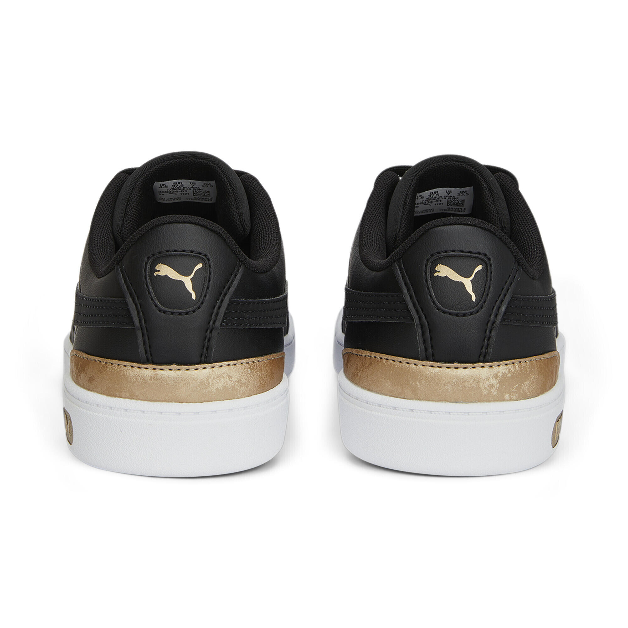 Sneakers Vikky v3 Space Metallics Femme PUMA Black Gold White 2/7