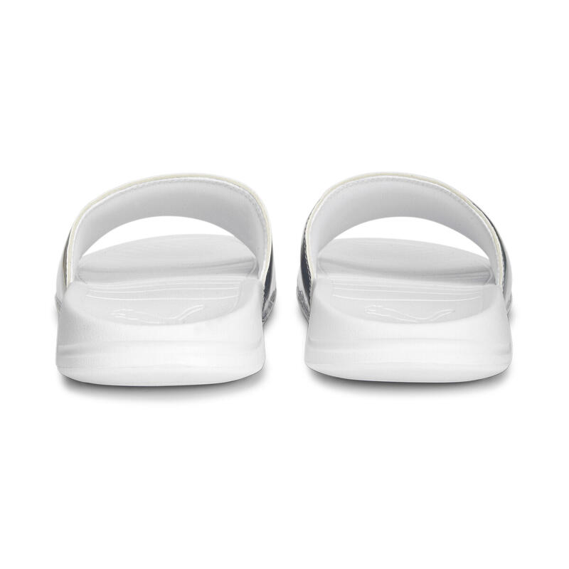 Popcat 20 Iridescent Slides Damen PUMA Iridescent White Metallic