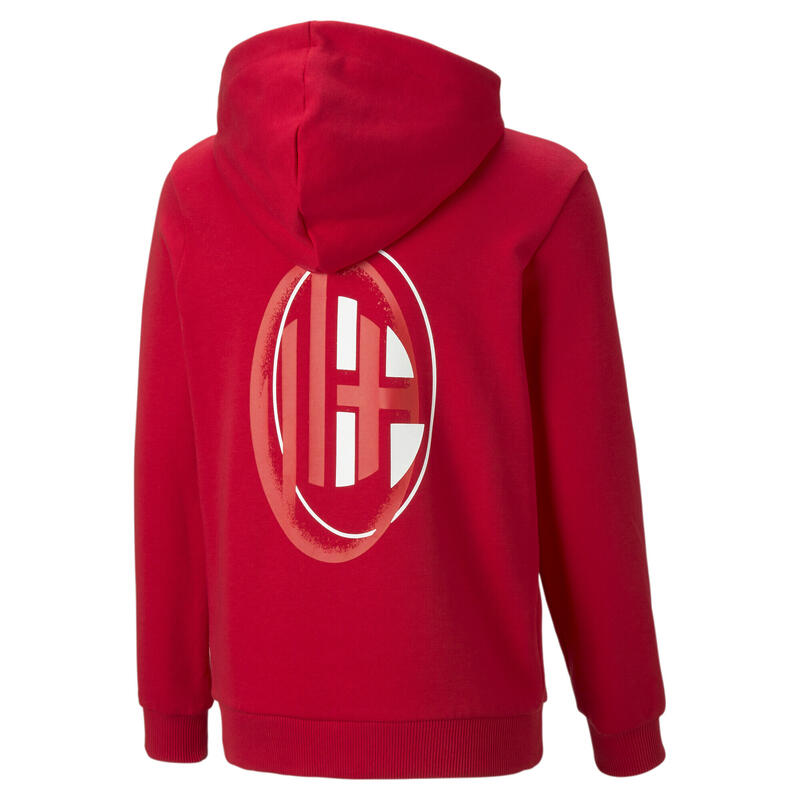 A.C. Milan ftblLegacy hoodie voor jongeren PUMA Tango Red Black