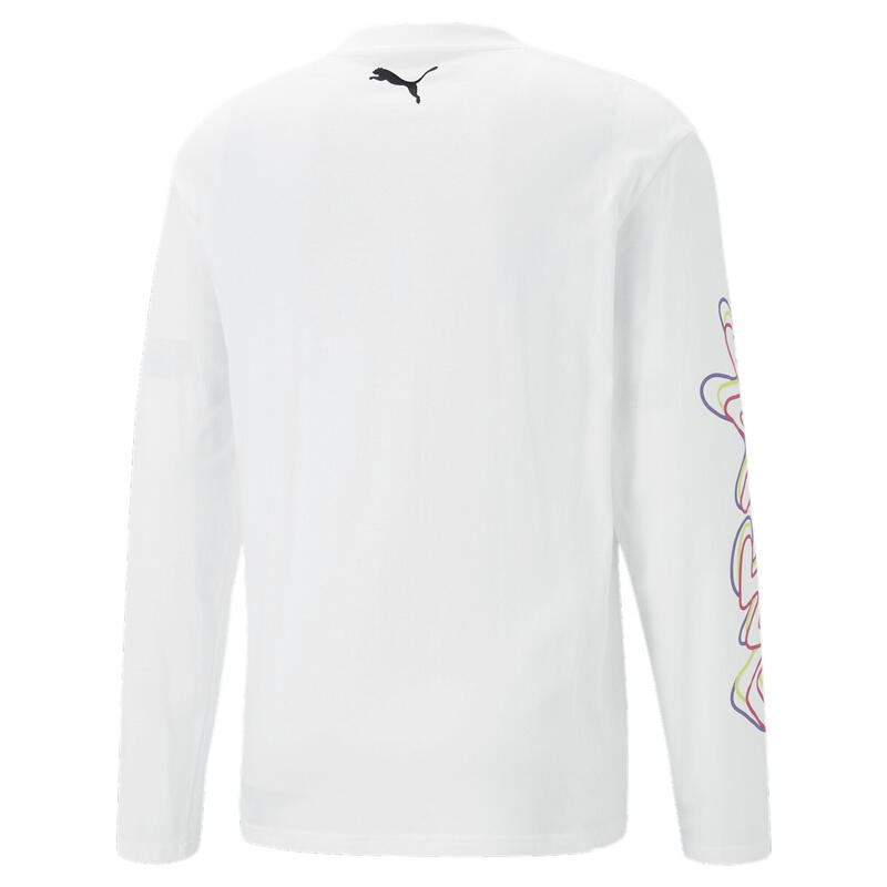 Neymar Jr Creativity Longsleeve Herren PUMA White Fluo Yellow