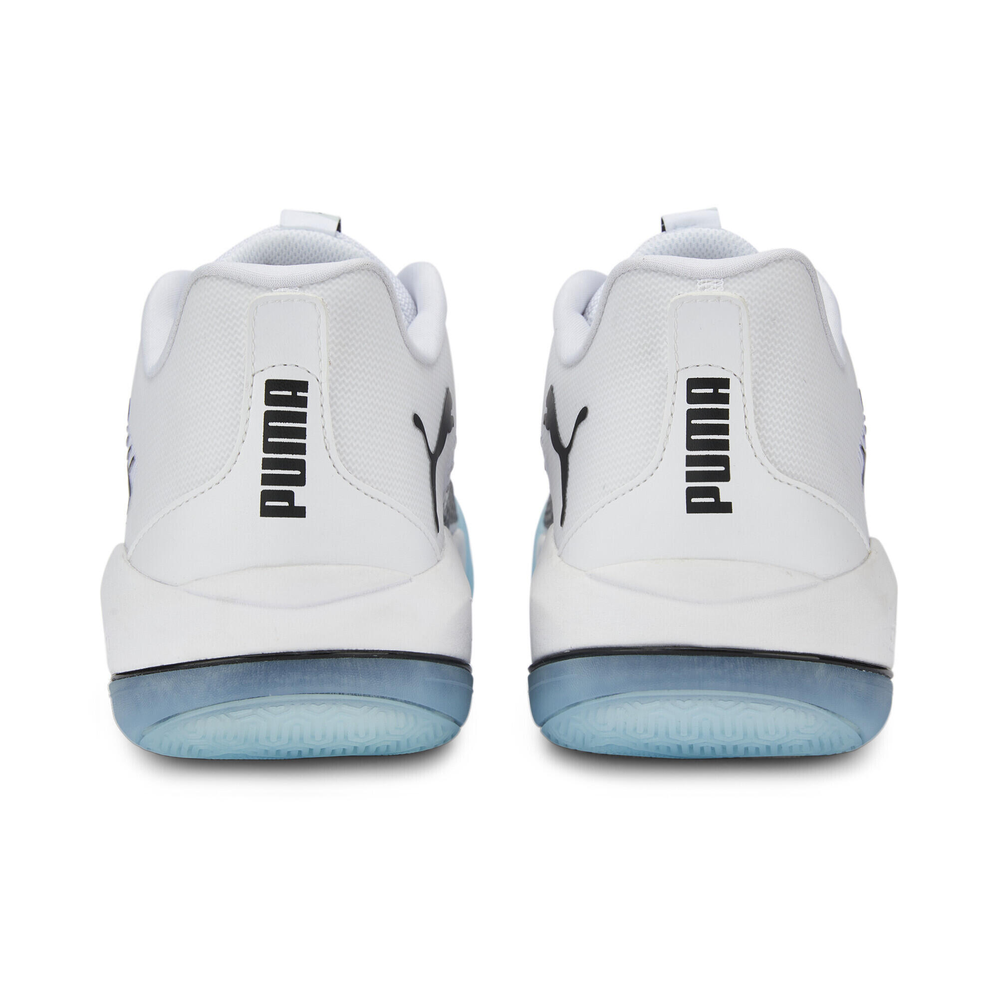 Chaussures de handball Eliminate Power Nitro II PUMA White Black Nitro Blue 2/7