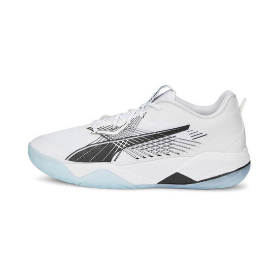 Eliminate Power Nitro II Hallen-Sportschuhe Herren PUMA White Black Nitro Blue
