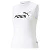 Camiseta de tirantes Mujer Essentials Slim Logo PUMA White