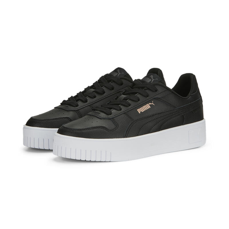 Carina Street sneakers voor dames PUMA Black Rose Gold White Metallic