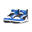 Rebound V6 Mid sneakers voor kinderen PUMA White Black Racing Blue