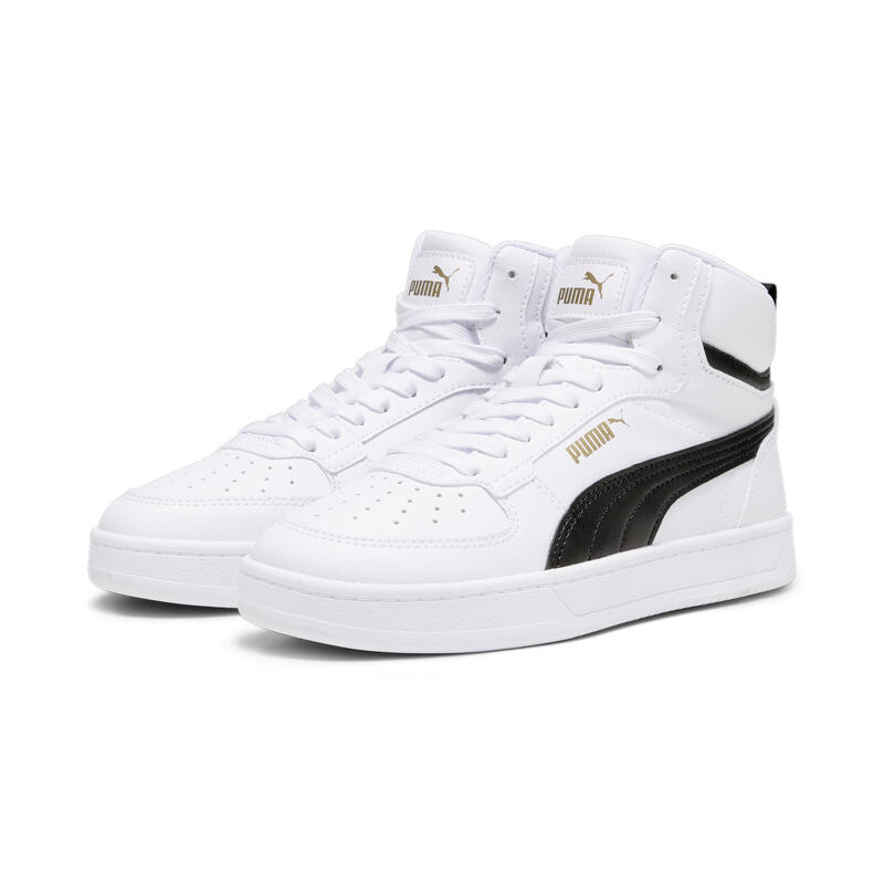 PUMA Caven 2.0 halfhoge sneakers voor jongeren PUMA White Black Gold