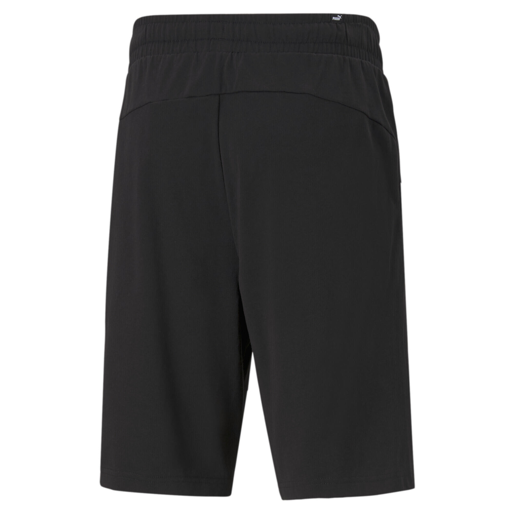 Shorts in jersey Essentials da uomo PUMA Black 6/7