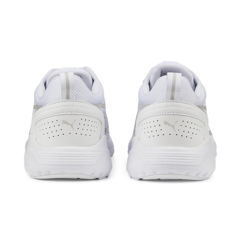 Baskets All Day Active PUMA White Gray Violet