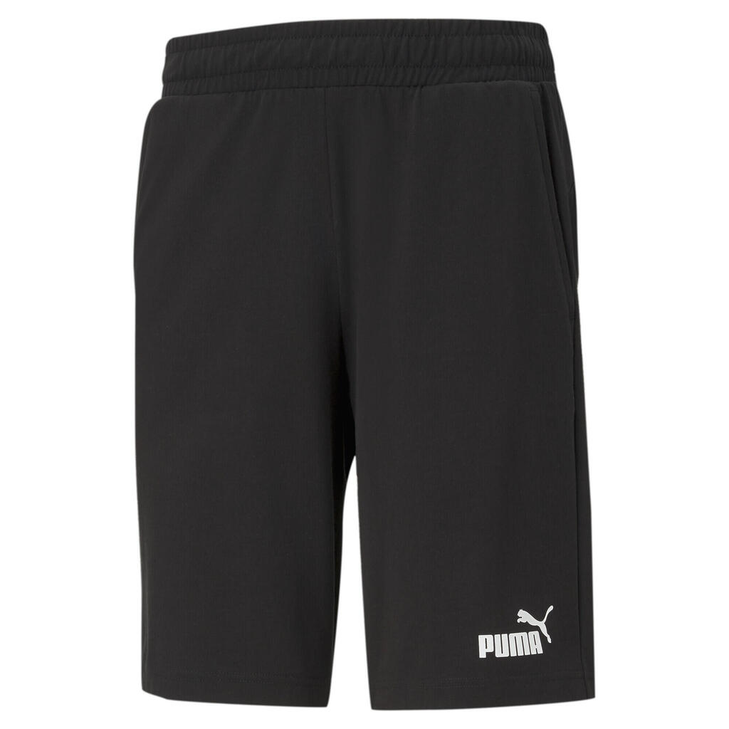 PUMA Mens Essentials Jersey Shorts - Black