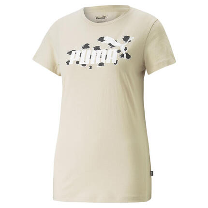 Essentials+ Animal T-Shirt Damen PUMA Granola Beige