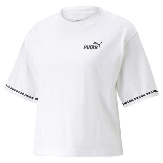PUMA POWER Tape T-Shirt Damen PUMA White