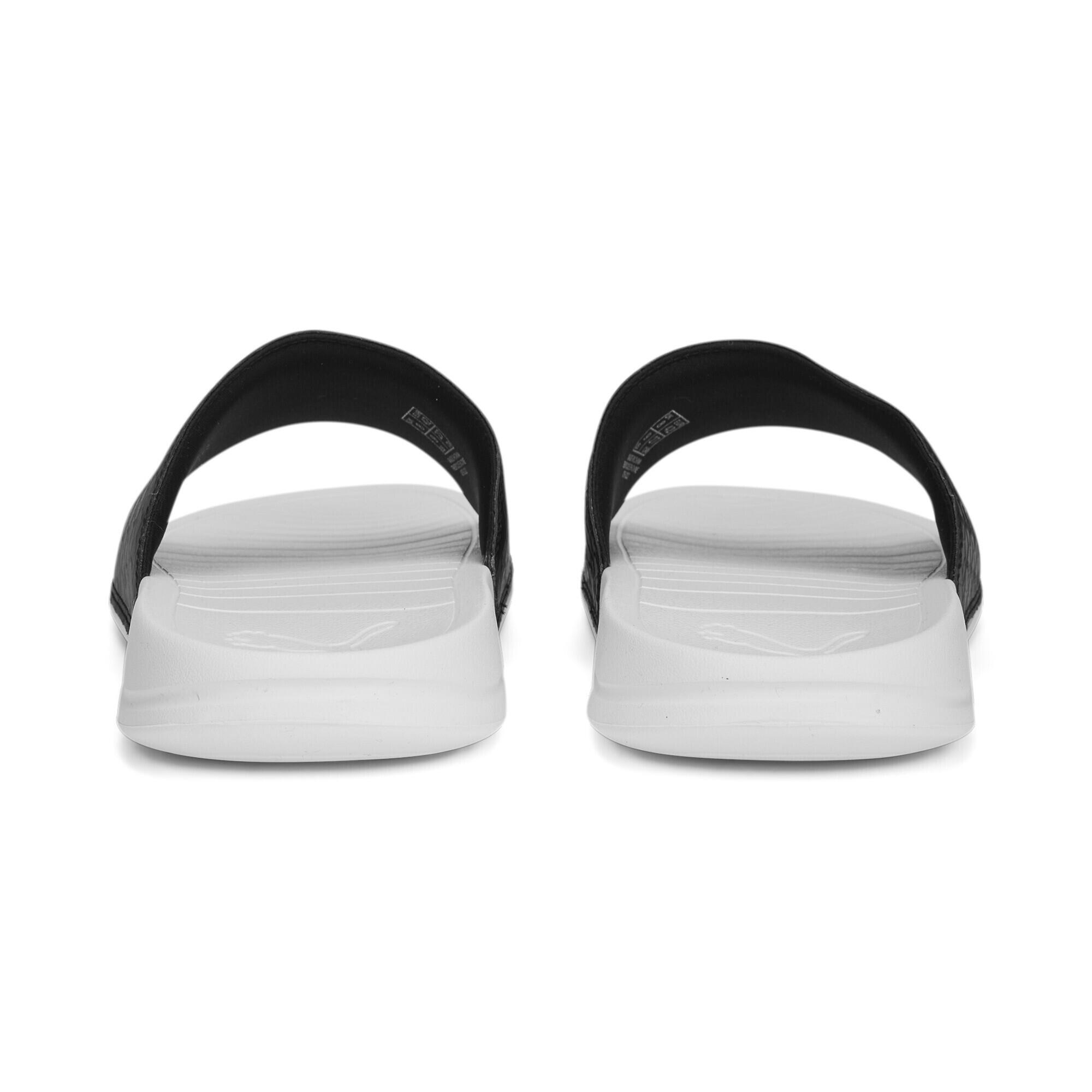Popcat 20 Logo Power Slides Erwachsene PUMA Black White 2/6