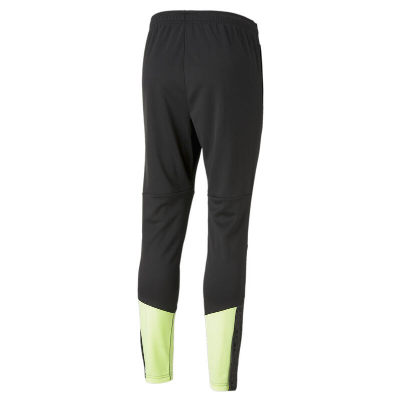 individualCUP voetbaltrainingsbroek voor heren PUMA Black Fast Yellow