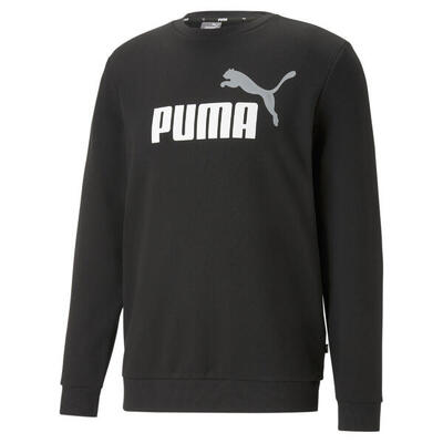 Sudadera Hombre Essentials+ Two-Tone Big Logo PUMA Negro