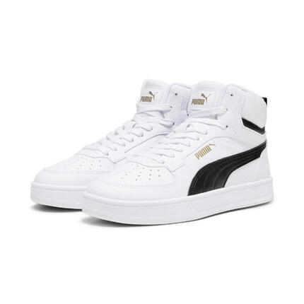 Młodzieżowe sneakersy PUMA Caven 2.0 Mid PUMA White Black Gold