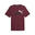 Essentials+ T-shirt met 2-kleuren-logo heren PUMA Dark Jasper Red