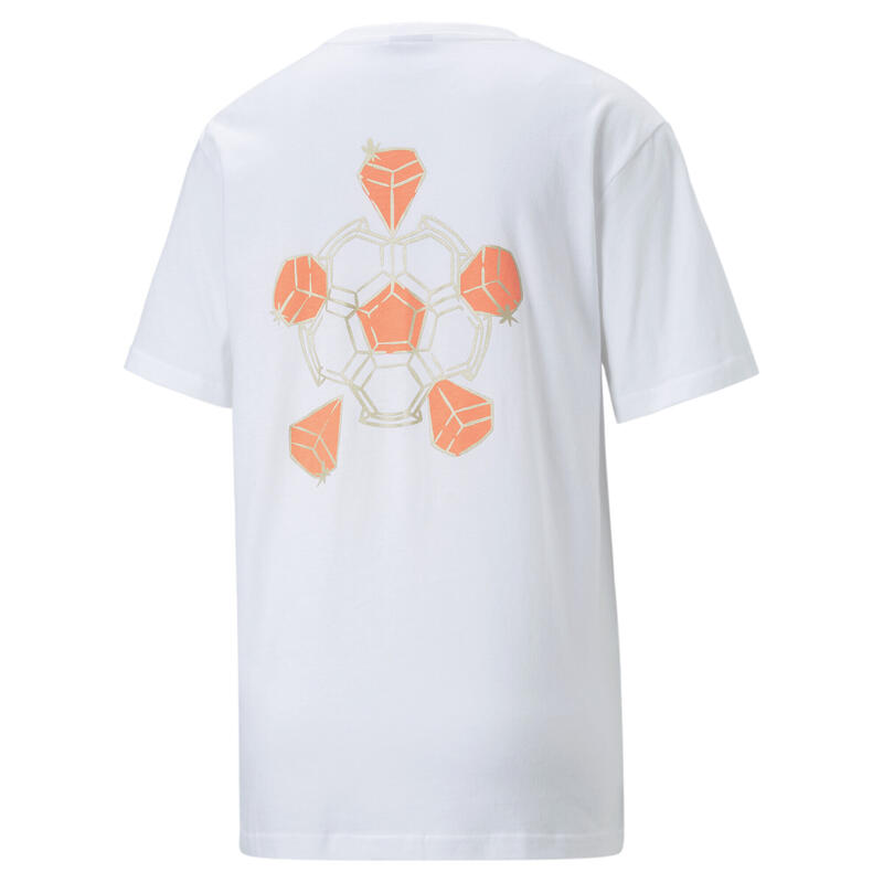 Neymar Jr Diamond Fußball-T-Shirt Damen PUMA White