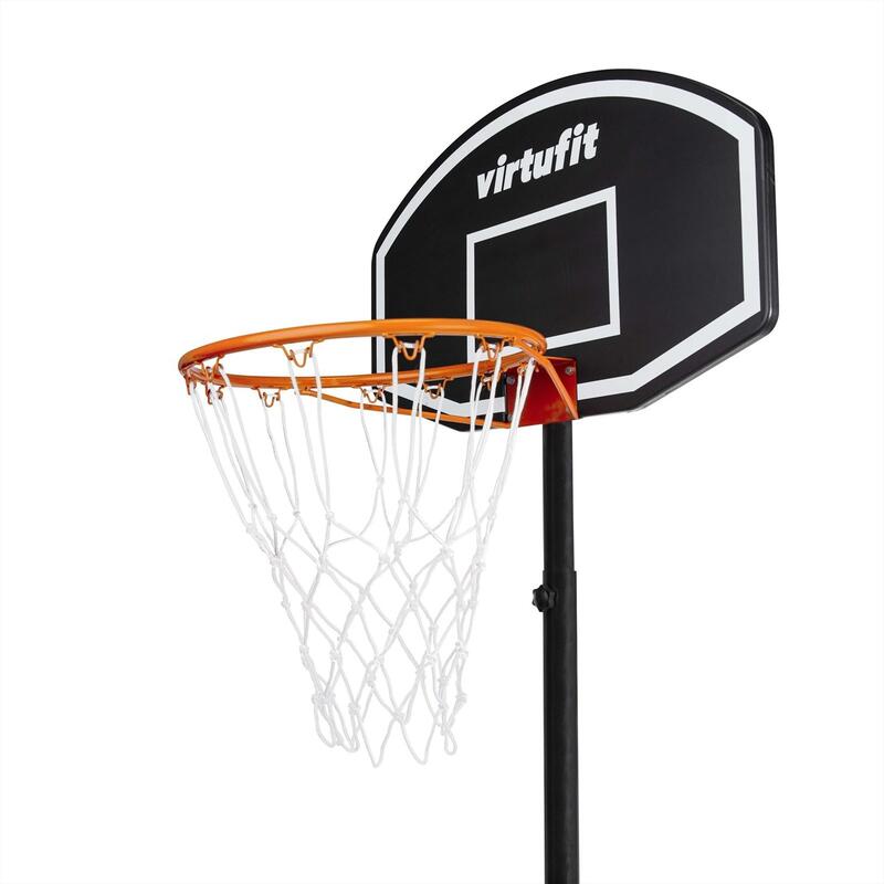 Regulowany stojak do koszykówki - od 170 do 215 cm z piłką i pompką