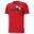 Essentials+ T-shirt met 2-kleuren-logo heren PUMA High Risk Red