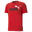 T-shirt con logo bicolore Essentials uomo PUMA High Risk Red