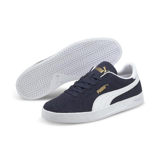 Zapatillas Club PUMA Silver Mist Clyde Royal Gold Gray Blue