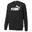 Essentials Big Logo Sweatshirt mit Rundhalsausschnitt Herren PUMA Black