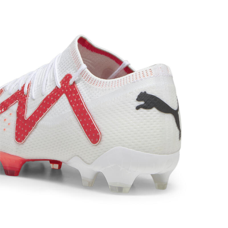 Chaussures de football FUTURE ULTIMATE FG/AG PUMA White Black Fire Orchid Red