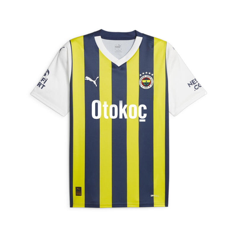 Fenerbahçe S.K. 23/24 Heimtrikot Herren PUMA Medieval Blue Blazing Yellow White
