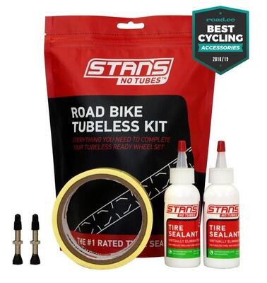 Tubeless kit. road. 25mm tape. 55mm ventiel