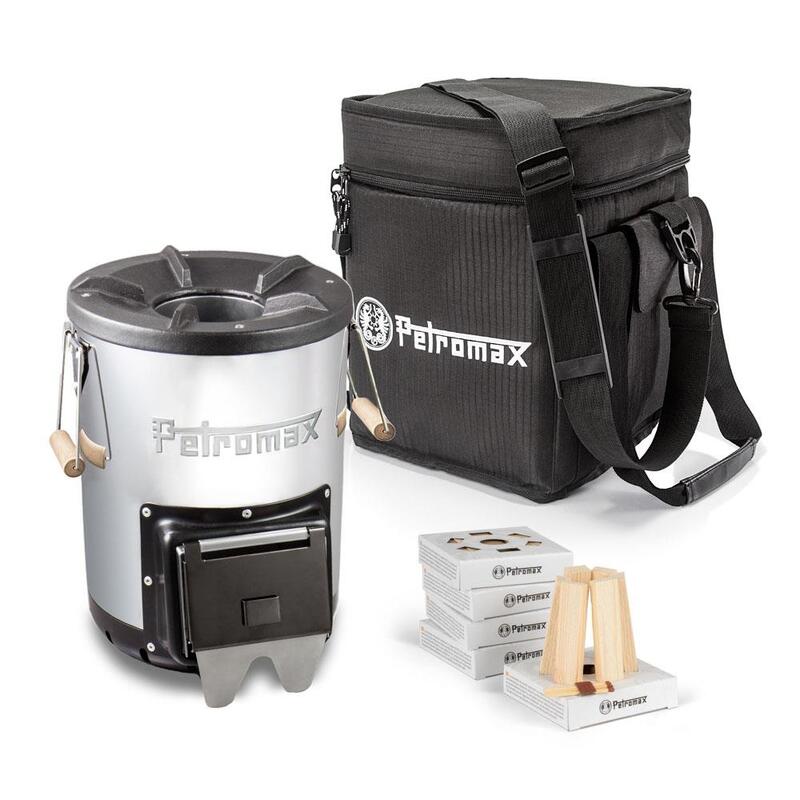 Petromax RF33 Rocket Stove Set - Met Opbergtas En 5x Vuurkit