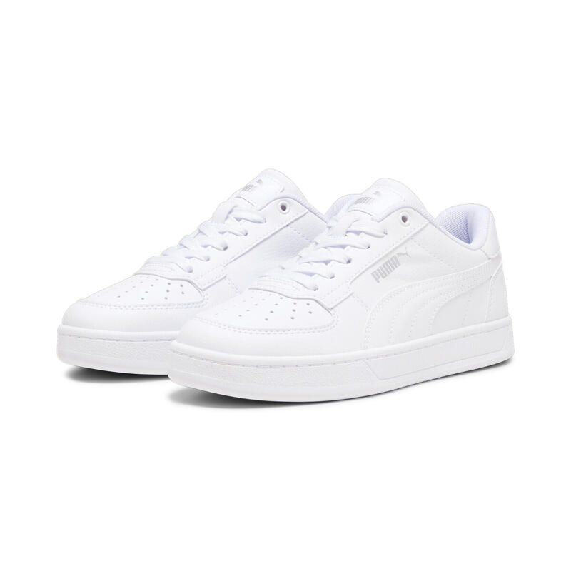 Tenisky Caven 2.0 pro mládež PUMA White Silver Black Metallic