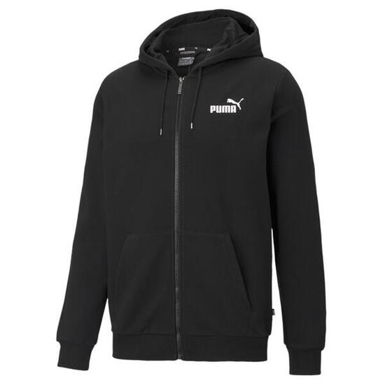 Sweat à capuche à fermeture zippée intégrale Essentials Small Logo homme PUMA