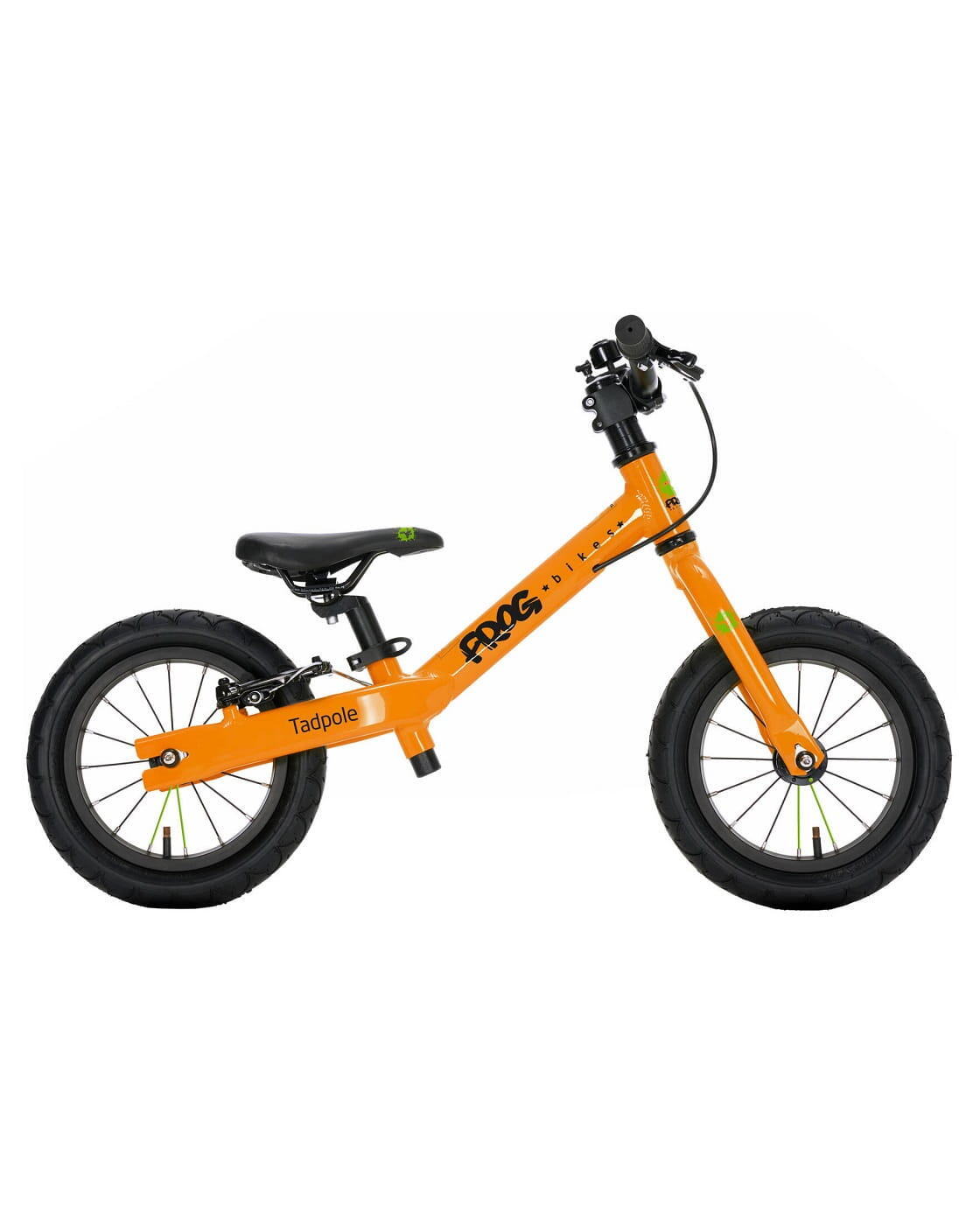 Tadpole 12 Inch Lightweight Kids Balance Bike For 2-3 Years - Orange 1/6