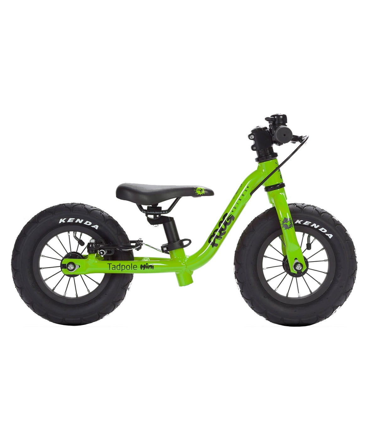 Tadpole Mini 10 Inch Lightweight Kids Balance Bike For 18 Months-2 Years - Green 1/6