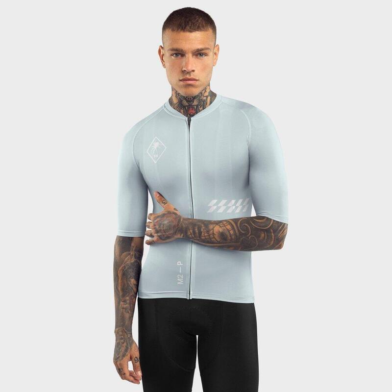 Maillot biodégradable homme Cyclisme Nomad Cross Bleu