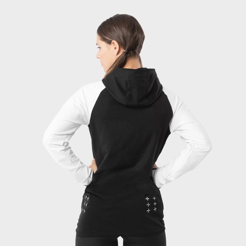 Dames Fitness hoodie Tech Storm-W SIROKO Zwart