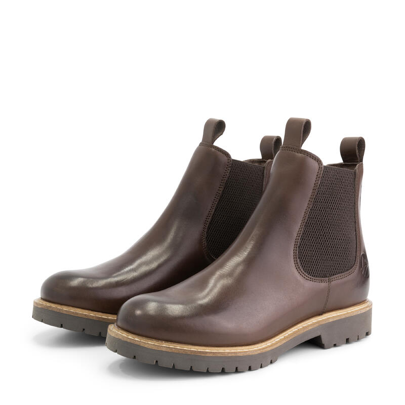 Bottines cavalières en cuir - Non doublé - Femme - Randers